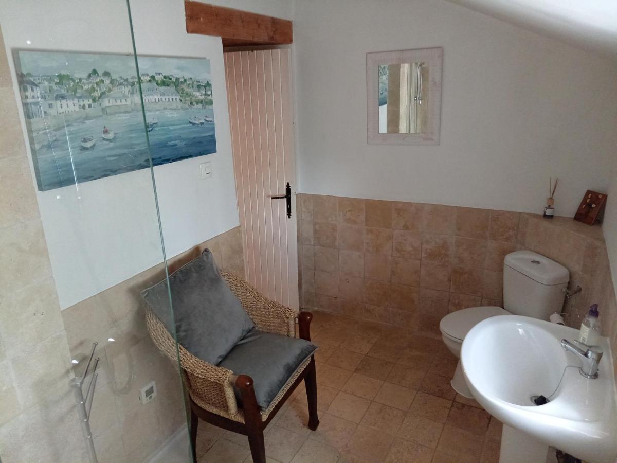 character breton cottage Carhaix-Plouguer Esterno foto