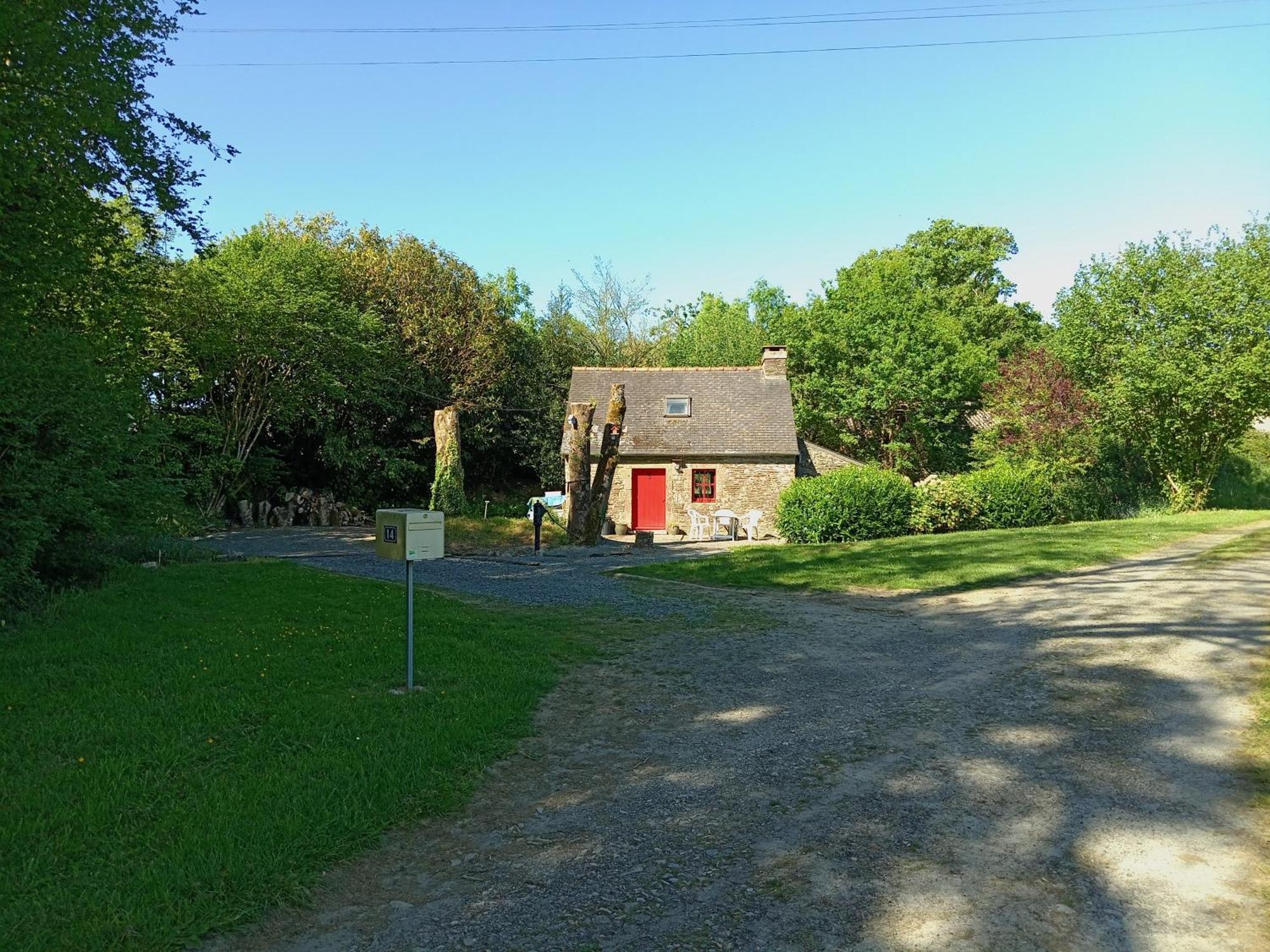 character breton cottage Carhaix-Plouguer Esterno foto
